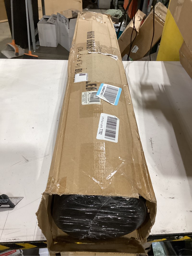 Condition photo showing New/Like New for prosourcefit high density foam rollers 36 - inches long, firm full body athletic massage tool for back stretching, yoga, pilates, post workout muscle recuperation, black