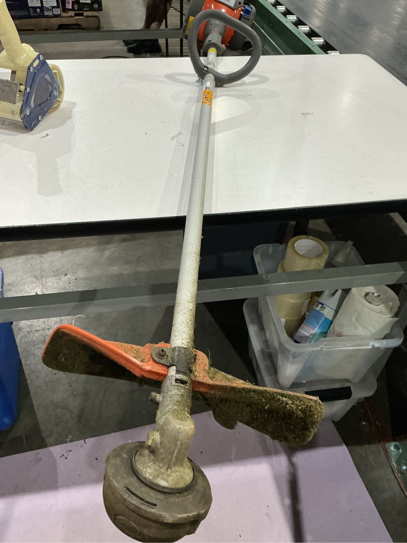 Condition photo showing As Is for husqvarna 122l 21.7 2-cycle 17-in straight shaft gas string trimmer