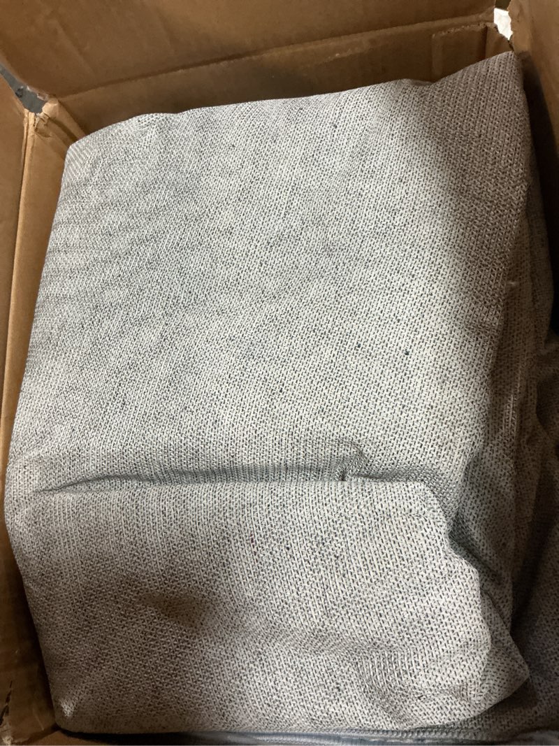 Condition photo showing Good Condition for hudson comfort 6x8 area rug – faux cashmere living room area rugs – machine washable carpet with anti-slip tpr back – super soft 6mm pile height pet-friendly mats - grey