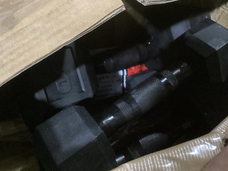 Condition photo showing Good Condition for cap barbell coated dumbbell weight | multiple options pairs & sets
