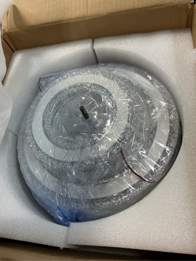 Condition photo showing Good Condition for 76cm smart ceiling light with fan dc motor 6 gear reversible bedroom ceiling fan with lighting led dimmable quiet modern living room lamp with fan (color : white)
