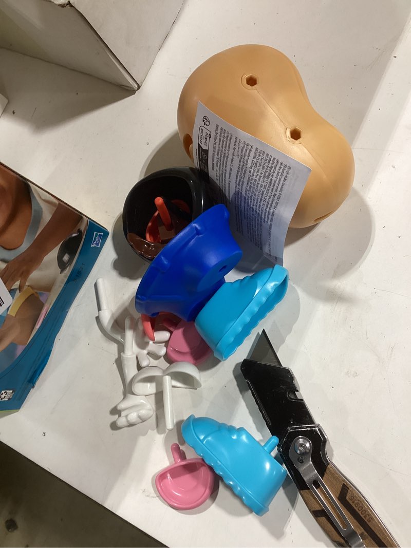 Condition photo showing Good Condition for mr. potato head mr. potato head set with 13 parts and pieces, toddler and preschool toys for 2 year old boys and girls and up