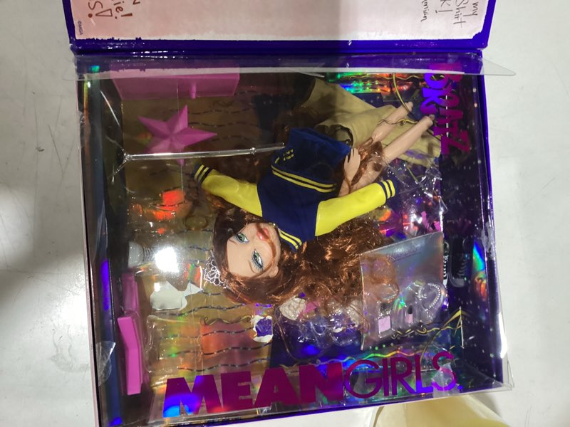 Condition photo showing As Is for Bratz X Mean Girls Spring Fling Collector Doll - Cady