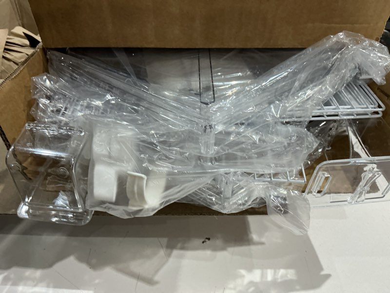 Condition photo showing Good Condition for 20.5 inch small bird cage, parrot cage, portable bird carrier, travel carrier cage for home, outing, pet clinic, temporary placement, for small medium birds(white)