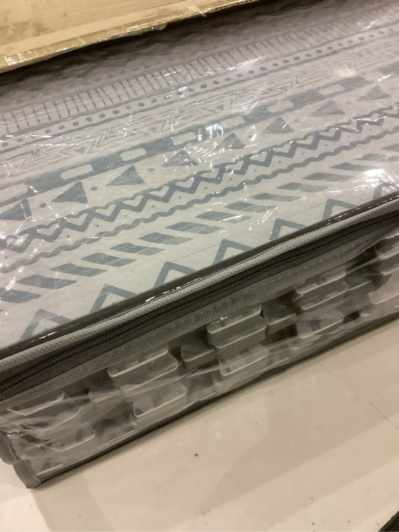 Condition photo showing Good Condition for Play Platoon Non-Toxic Large Kids Play Mats for Floor, 9 Tile 72 x 72 inch - Extra-Thick Foam Tiles, 24 x 24 inch Puzzle Mat Pieces, Neutral Playmat Rug for Toddler & Childrens Playroom - Acadia Print 72x72 Acadia