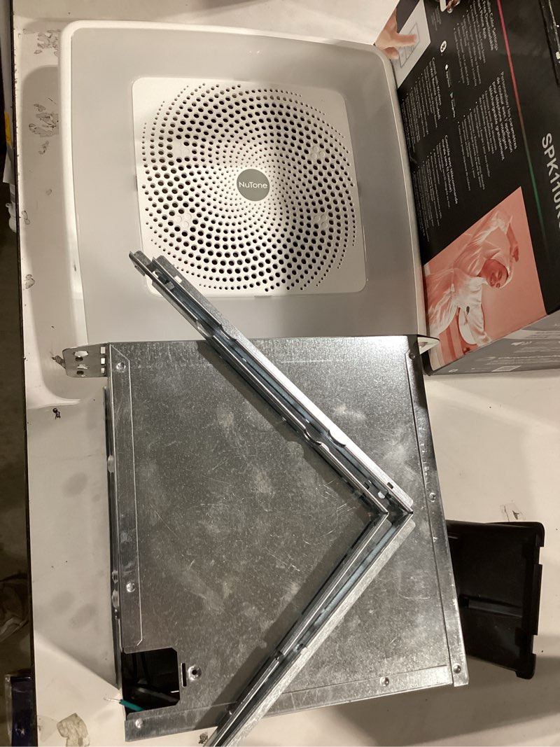Condition photo showing Good Condition for broan-nutone chromacomfort 110 cfm 1.5 sones ventilation fan with bluetooth speaker