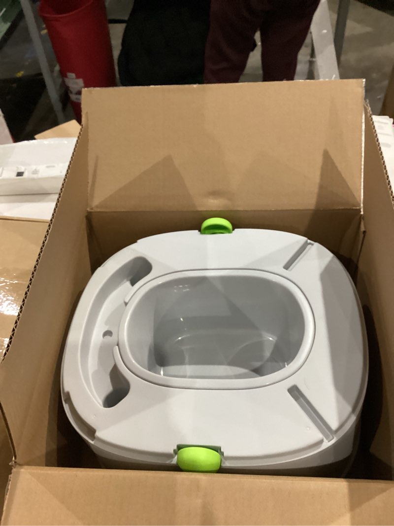 küb 3-in-1 potty training toilet (chair, seat, step stool) - 9 cm splash guard, one-click assembly, 