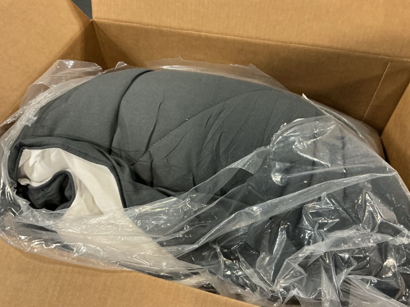 Condition photo showing Good Condition for TEKAMON All Season Reversible King Comforter Winter Warm Summer Soft Quilted Down Alternative Duvet 