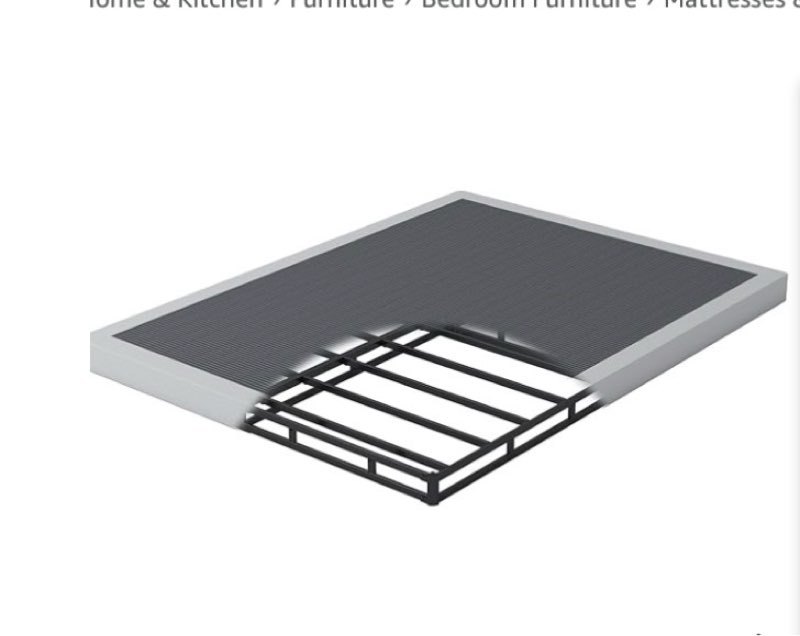 Vehowy 4 Inch Box Spring for Twin XL Bed,TwinXL Size Box Spring Only,Heavy Duty Mattress Foundation,