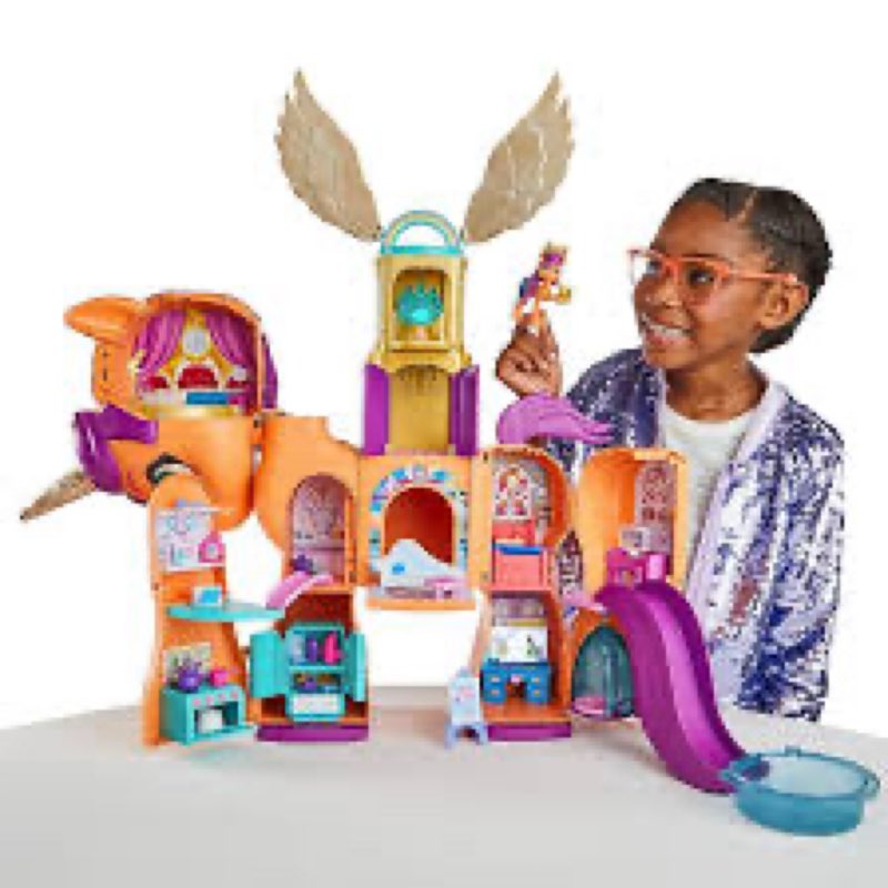 My lil poney sunns playset reveal