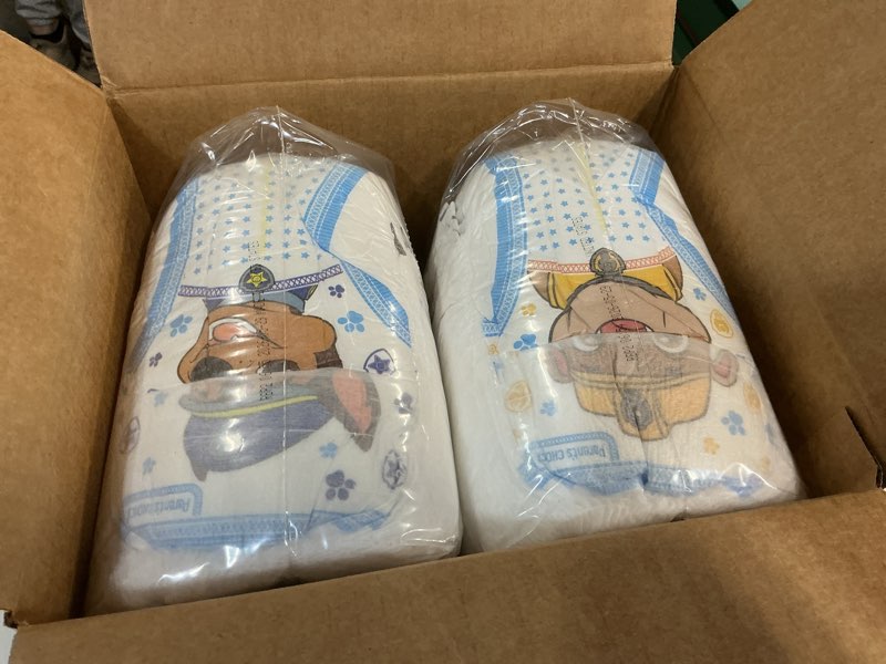 Condition photo showing New/Like New for parent's choice paw patrol training pants for boys, 4t/5t, 70 count (select for more options)