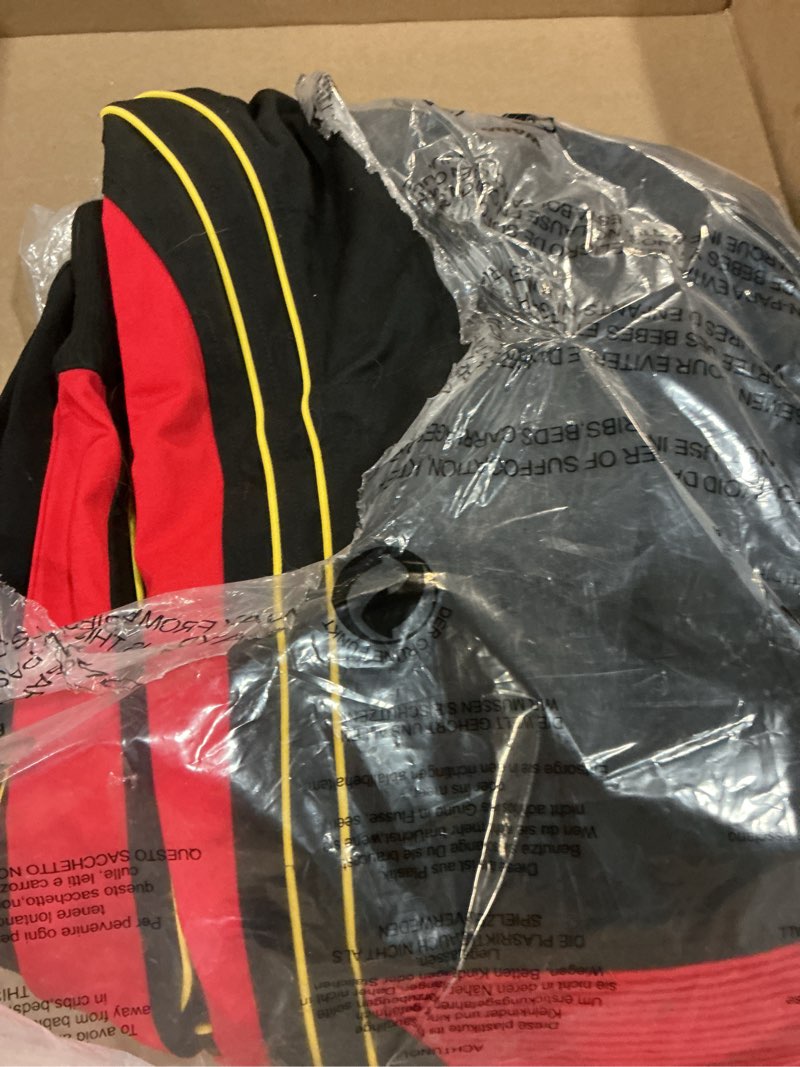 Condition photo showing Good Condition for j-racing® racing suit karting suit/race/rally go kart auto racing fire sfi 3.2a/1 black red large