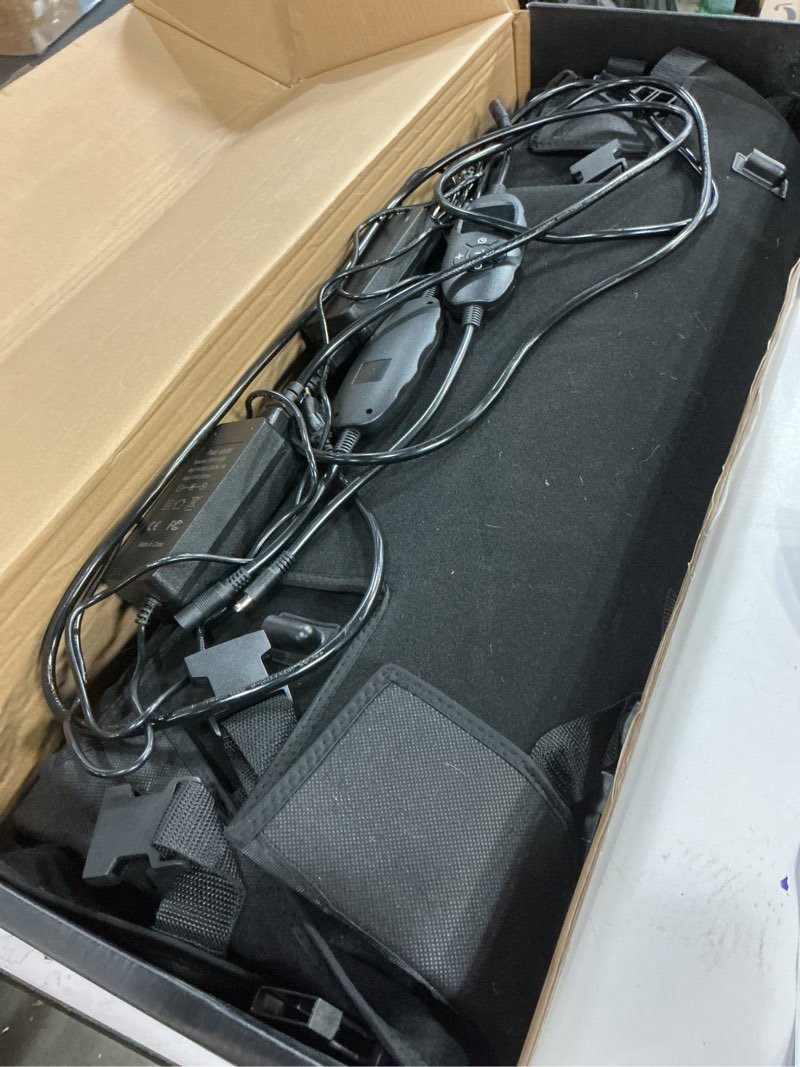 Condition photo showing As Is for Red Light Therapy Mat for Fully Body, Red Light Blanket Dual Wavelength 660nm & 850nm Infrared Red Light Therapy Pad, Ideal for Home/Office/Men/Women/Elderly 74.8inch*33.46inch 660 LEDs 74.8inch*33.46 Inch 660 leds