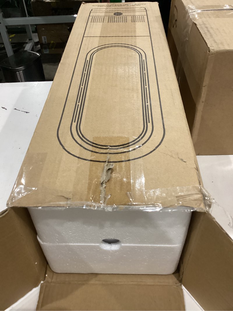 Condition photo showing Good Condition for Hiluce All Season Bladeless Fan, 1400W Space Heater & 40W Tower Fan Combo with Remote,25dB Quiet Heater Fan Combo for Indoor Use,Tip Over and Overheat Protection 80°Oscillation,8Levels, 9H Timer,22"