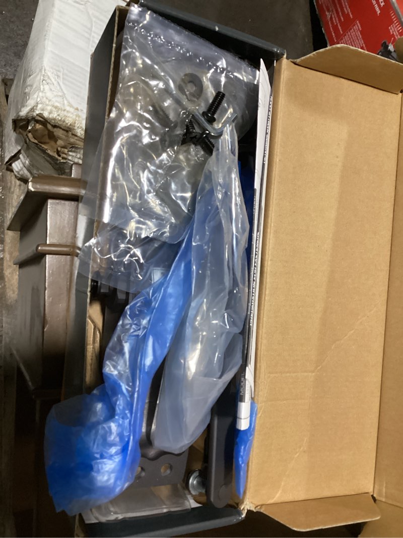 Condition photo showing Good Condition for possibly incomplete hardware..universal hardware size 3 medium duty commercial door closer - standard, parallel, top mount - ul 3-hour fire, bronze finish