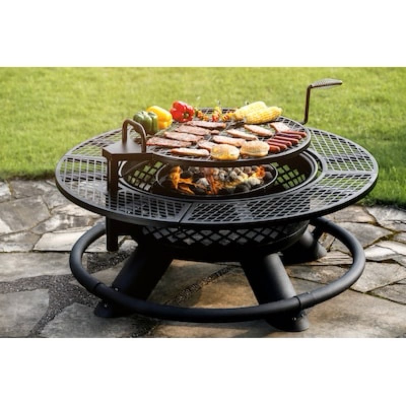 Master Forge Rancher 47-in W Steel Round