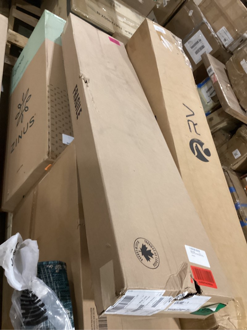 Condition photo showing As Is for Belmor 78166-1 Stainless Aeroshield Hood Protector for 1996-2018 Freightliner Columbia