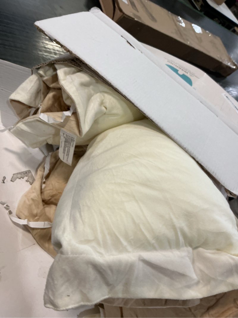 Condition photo showing As Is for Blissful Diary Blissful Diary Baby Play Gym Mat, Tummy Time Mat with 6 Detachable Toys for Stage-Based Sensory & Motor Skill Development, Baby Activity Mat Easy to Install & Clean, Baby Essentials Gift, Sandy Beige