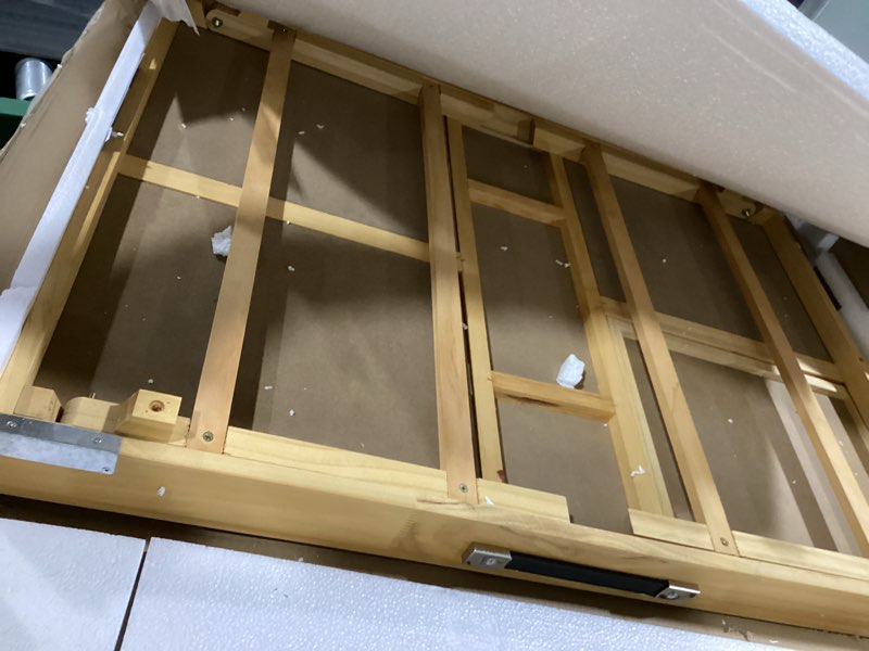 Condition photo showing Good Condition for ALL4JIG 1500PCS Portable Puzzle Table with Legs, 25"x34"Adjustable Jigsaw Wooden Puzzle Board with 4 Drawers & Cover Birthday Gift for mom, 3-Tilting-Angle Jigsaw Puzzle Table for Adults Short Legs Medium-1500pcs