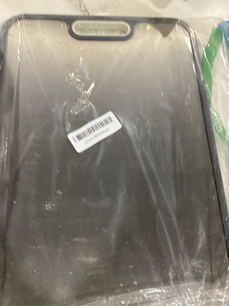 Condition photo showing As Is for Titanium Cutting Board for Kitchen, Cutting Board Double Sided Food Grade, Pure Titanium/PP, Easy to Clean Large Size 16”×11” Silver Set of 1 (16" x 11")