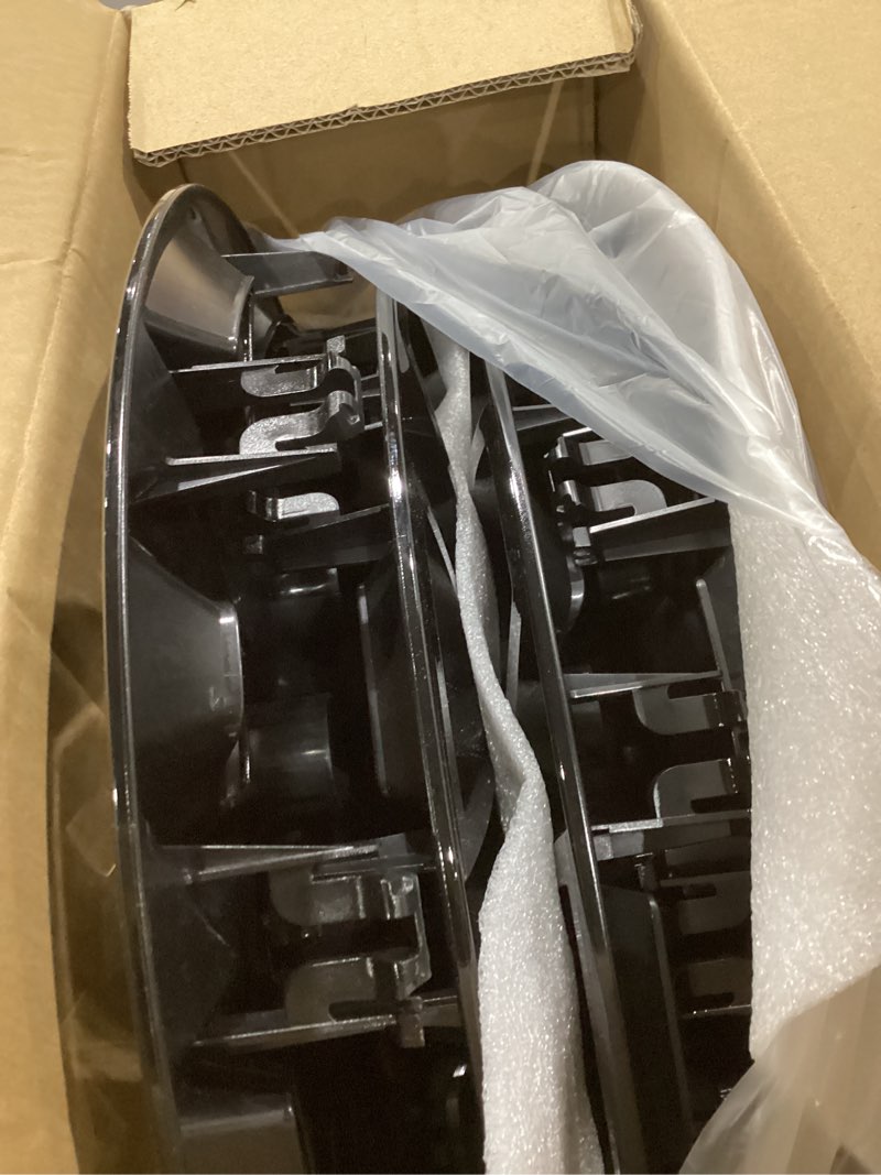 Condition photo showing Good Condition for wheel hubcaps compatible with ford transit 150/250/350, 2015 2016 2017 2018 2019 2020 2021 2022 2023 2024, 16 inch wheel covers (black set of 4 pcs)