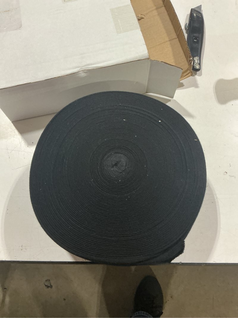 Condition photo showing Good Condition for rolyan cotton stockinette tubing 3" x 25 yards, tubular sleeve for arm or wrist, soft breathable cast padding, hand sock for splint or brace, stretchable stockinette roll 3" black