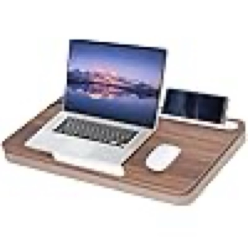 wishacc Lap Desk 24 inches Extra Large - Versatile and Comfortable for Work and Leisure