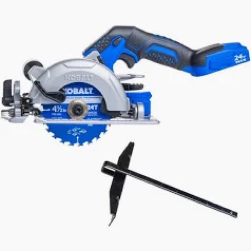Kobalt 24-volt 4-1/2-in Brushless Cordless Circular saw (Battery Not Included and Charger Not Included) | KCCS 124B-03