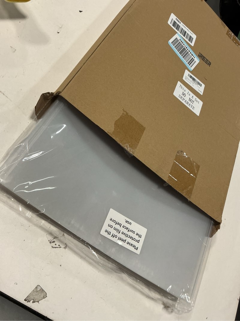 Condition photo showing Good Condition for Ireer 10 Pcs 12 x 18'' Clear Semi-Rigid Plastic Sheet Hard Print Protectors Heavy Duty Magazine Cover Poster Sleeves Hard Plastic Document Holder Paper Page Protector for Lithographs Photo Poster