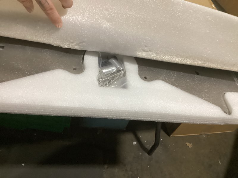 Condition photo showing New/Like New for oil cooler skid plate compatible with bmw g80 g82 m3 m4 g87 m2 2021-2024 aluminum silver