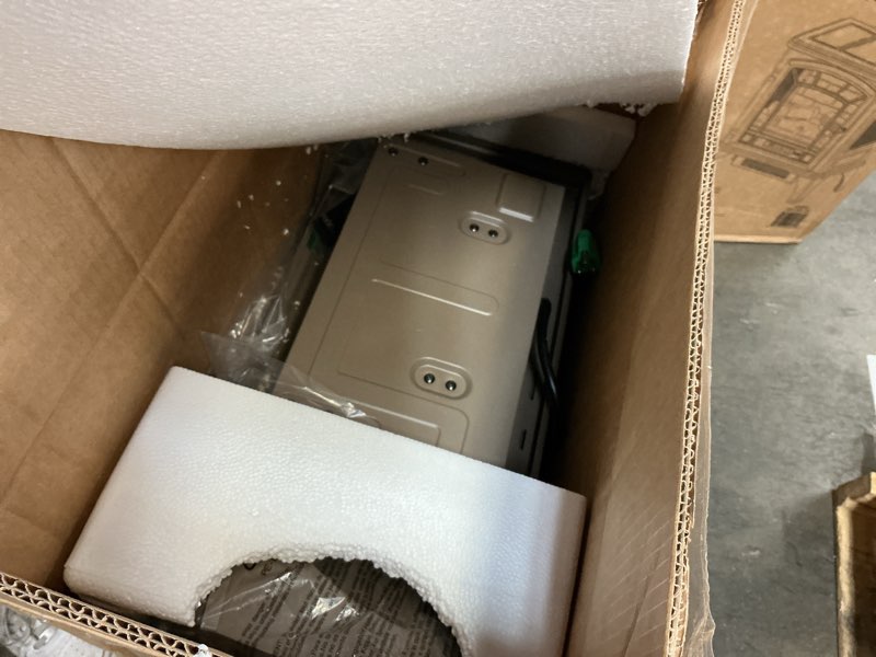 Condition photo showing As Is for duraflame Infrared Quartz Electric Stove Heater - DFI-591-22 - Taupe