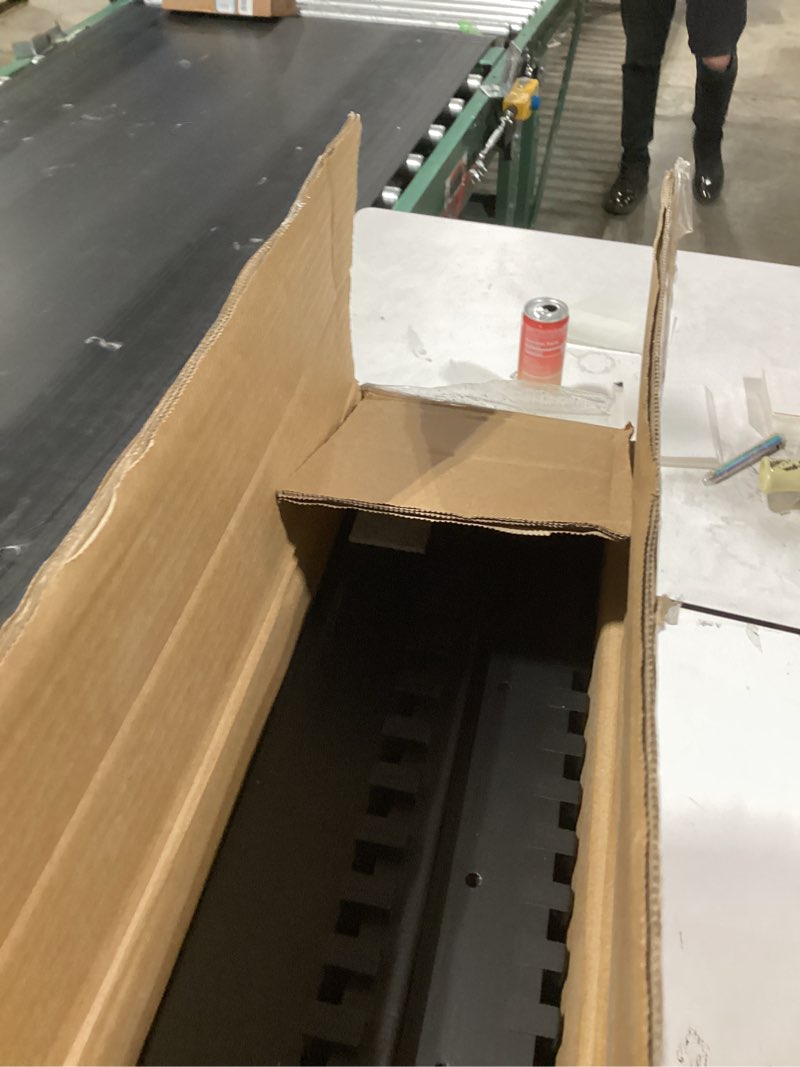 Condition photo showing Good Condition for Small Bamboo Dining Bench, 17inch Farmhouse Decor Indoor Kitchen Table Bench, Entryway Shoe Rack Bench, Outdoor Bench, Solid Bamboo Benches for Living Room, Hallway, Bedroom, Bathroom Small Black