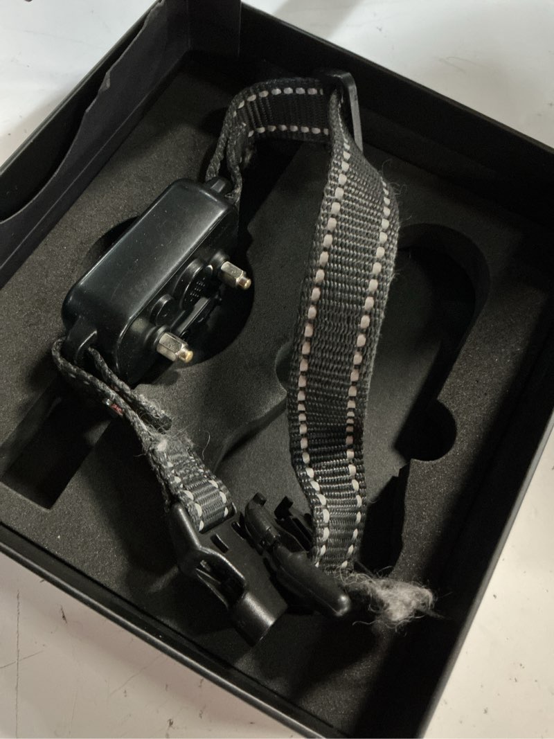 Condition photo showing Good Condition for 2-in-1 dog shock collar & dog bark collar - smart anti barking dog training collar with 5 adjustable sensitivity & 3300ft remote for all breeds ip67 waterproof rechargeable e-collar (white)