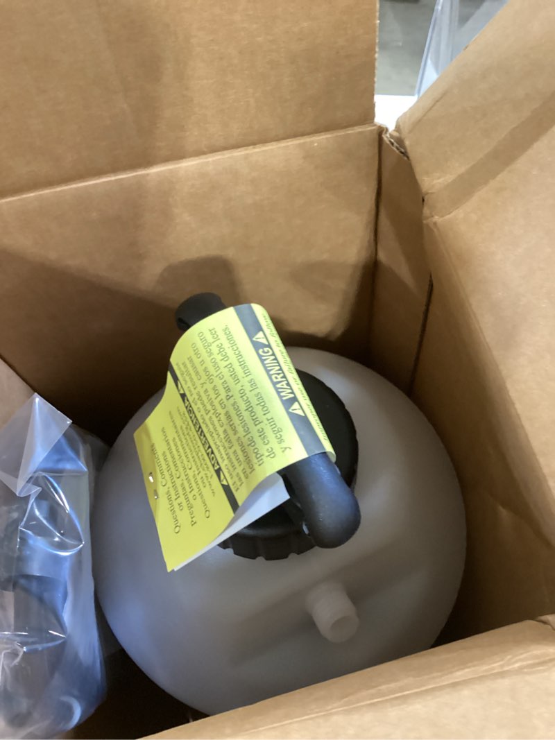 Condition photo showing Good Condition for chapin 16200 pump sprayer, 2-gallon, lawn & garden translucent poly tank, adjustable cone nozzle, ergonomic handle & in-tank filter for herbicides, pesticides & fertilizers 2 gal sprayer