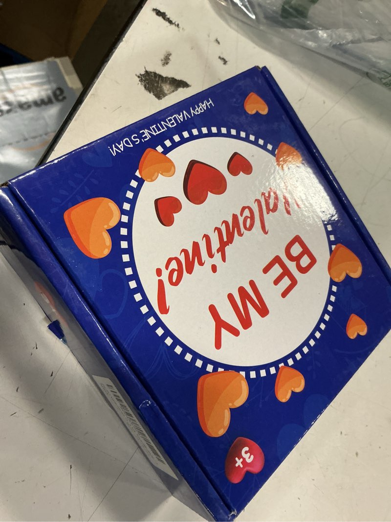Condition photo showing New/Like New for 28 Pack Valentines Day Gifts for Kids, Space-Themed Valentines Cards for Kids with LED Finger Lights Light Up Toys Bulk Glow In The Dark Toy for Classroom School Exchange Prize Party Favors Style 4
