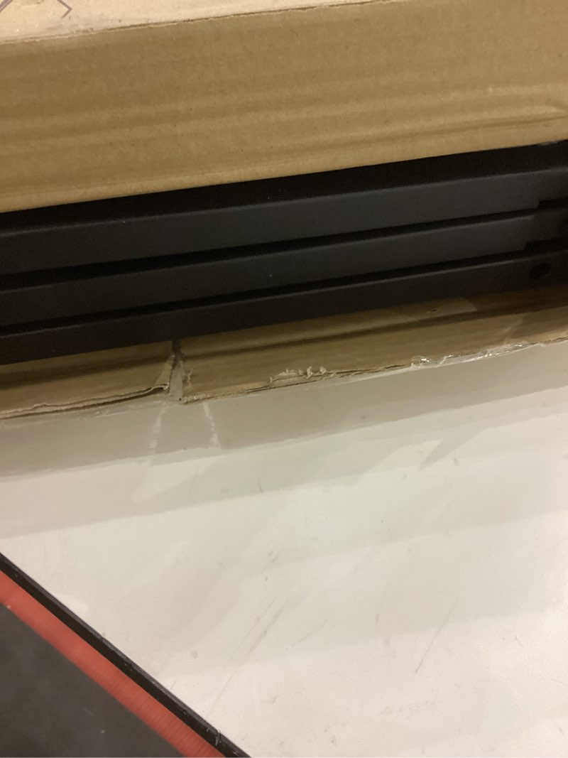 Condition photo showing Good Condition for QEEIG C Table Side Table Set of 2 Living Room Sets C Shaped Couch Tray End Tables Farmhouse, Rustic Brown (017-30BN) 11.8"W x 15.7"D x 25.6"H (2P) Brown