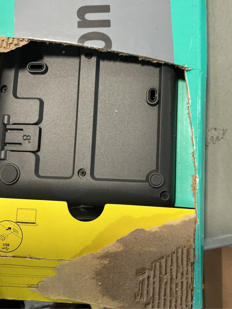 Condition photo showing As Is for Logitech MK270 Wireless Keyboard and Mouse Combo for Windows, 2.4 GHz, 8 Multimedia Keys, PC, Laptop, Wireless Keyboard Compact Mouse Combo - Black Black 1 Pack Combo