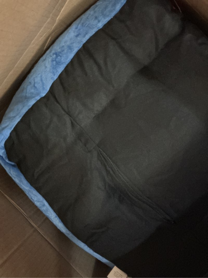 Condition photo showing Good Condition for idea nuova marvel spiderman figural bean bag chair with sherpa trim, ages 3+, polyester, red, medium