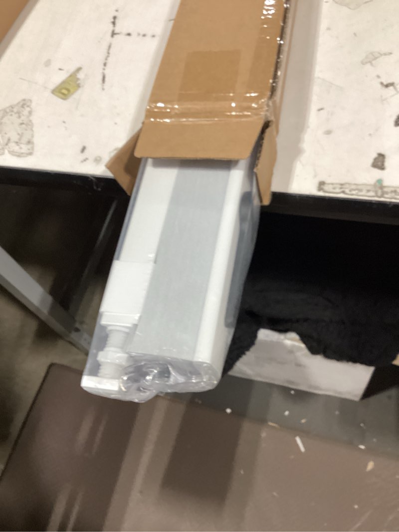 Condition photo showing New/Like New for lazblinds cordless cellular shades, no tools no drill blackout honeycomb shades pleated blinds for windows, 36" w x 64" h, silver white blackout-silver white 36'' w x 64'' h