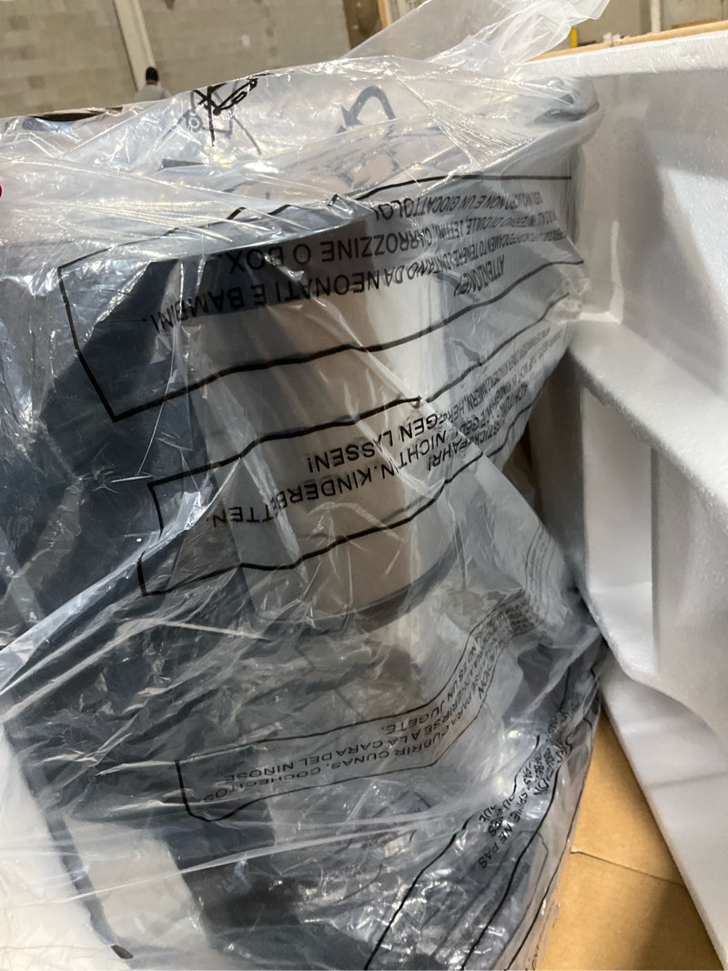 Condition photo showing As Is for AIRMSEN 12-Cup Programmable Dual Coffee Maker – Single Serve Machine for K-Cup Pods & Ground, 1000W Fast Brew, Delay Start, 2H Keep Warm, Touchscreen, 60oz Tank, Glass Carafe – Home & Office