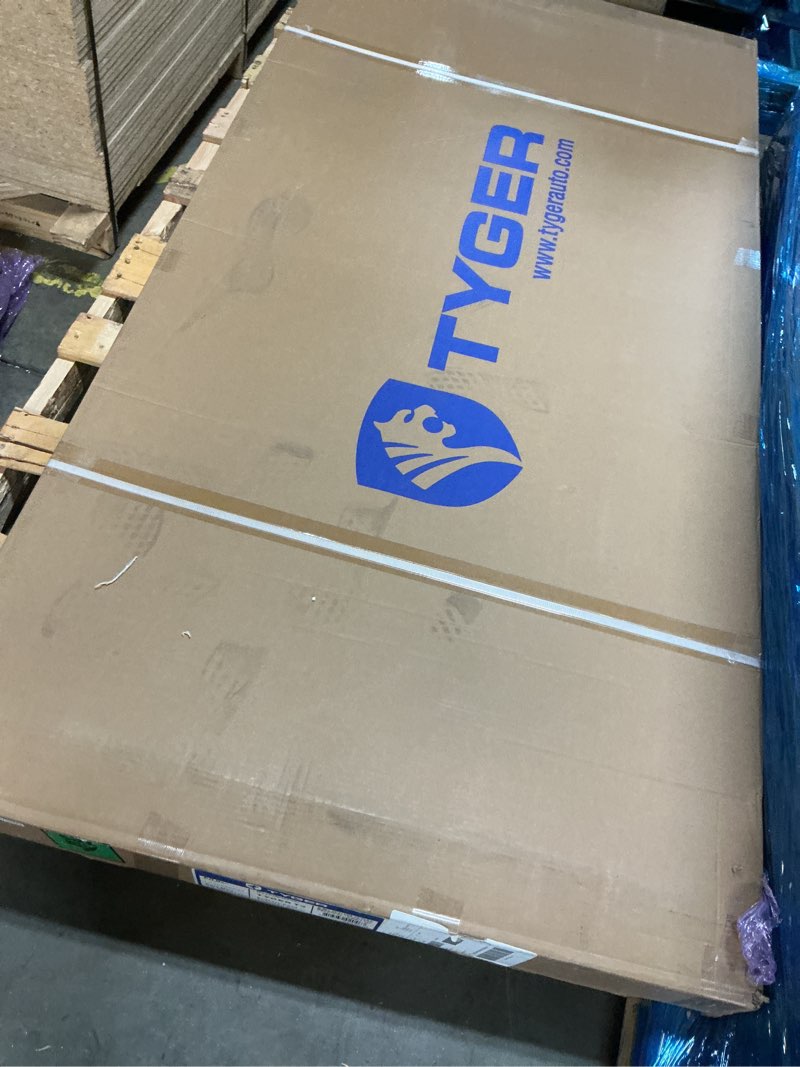 Condition photo showing New/Like New for Tyger Auto T3 Soft Tri-Fold Truck Bed Tonneau Cover Compatible with 2007-2013 Chevy Silverado / GMC Sierra 1500; 2007-2014 2500 HD 3500 HD | Fleetside 8' Bed (97") | TG-BC3C1005 , Black 8ft Bed T3 Soft Tri-Fold 2007-2013 Silverado / Sierra