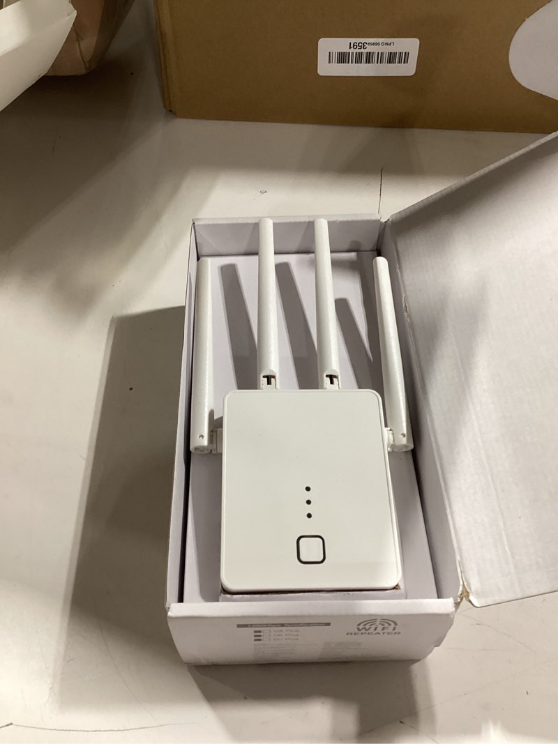 Condition photo showing Good Condition for nonser wifi extender, 2026 wifi booster 1200mbps dual band (5ghz/2.4ghz) | wifi extenders signal booster for home, wifi repeater with ethernet port covers up to 15999sq.ft and 105+ devices