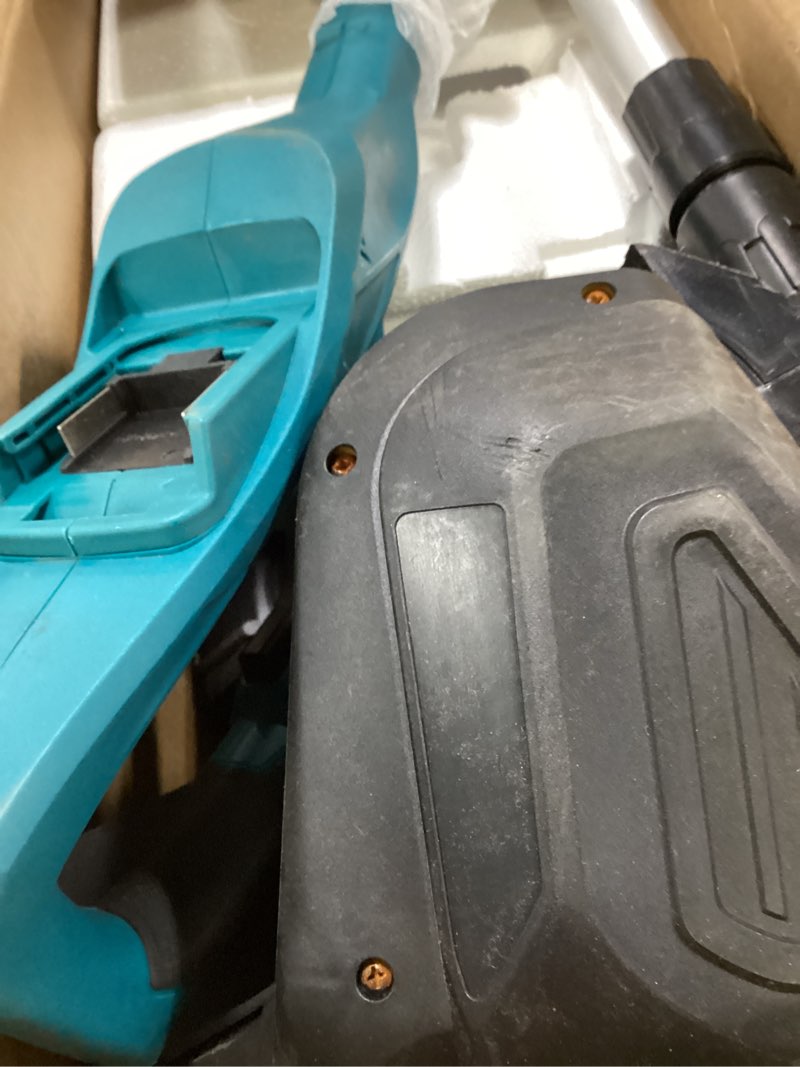 Condition photo showing As Is for Cordless Snow Shovel with Wheels, 16 Inch | 4.5Ah Brushless Electric Snow Blower, Battery Snow Thrower with Directional Plate & LCD Display, 30FT Throw, 600lbs/m (2xBattery & Quick Charger Included) 16-Inch Blue