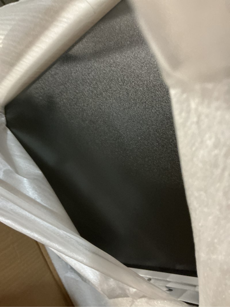 Condition photo showing Good Condition for neoaider wall mounted folding table 47.2”l x 19.7”w, laundry folding table with heavy duty metal collapsible shelf brackets, wall mounted desk fold down for small spaces, black black 47.2" x 19.7"