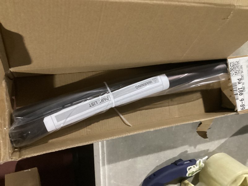 Condition photo showing Good Condition for Bonpally Curved Shower Curtain Rod for Bathroom, 40-72 Inches Adjustable Curved Shower Rod, 0.9MM Aluminum Shower Curtain Rod with Rotating Brackets for Extra Shower Space, Need to Drill, Bronze