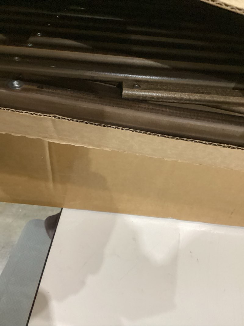 Condition photo showing As Is for Evenflo Expansion Walk-Thru Room Divider Baby Gate, Farmhouse Collection