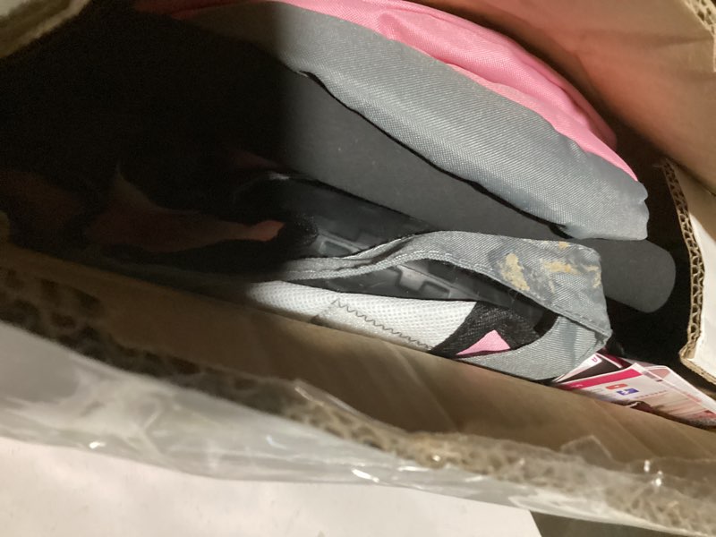 Condition photo showing As Is for bayer design baby doll trendy pram in grey/pink, 67 x 41 x 68 centimeters, 1300800