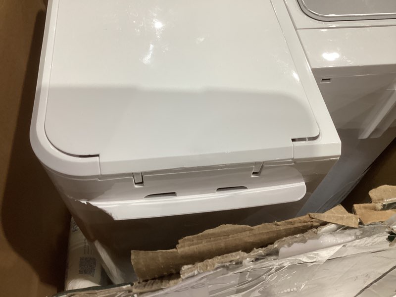 Condition photo showing As Is for Cuisinart 12-Cup Coffee Maker, Single-Serve Brewer Glass Carafe, Automatic Hot & Iced Coffee Machine, Brew Strength Control and Brew Pause, SS-16W, White