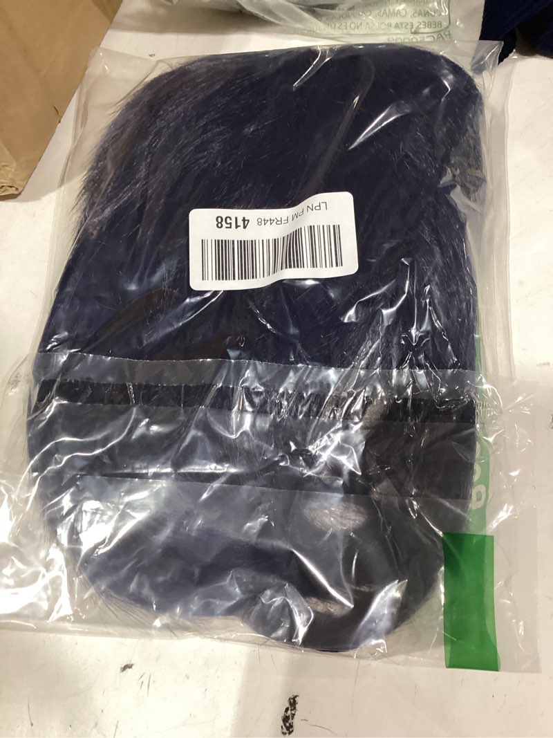 Condition photo showing New/Like New for anime dark blue short wig costume wigs unisex anime characters cosplay role play halloween christmas party
