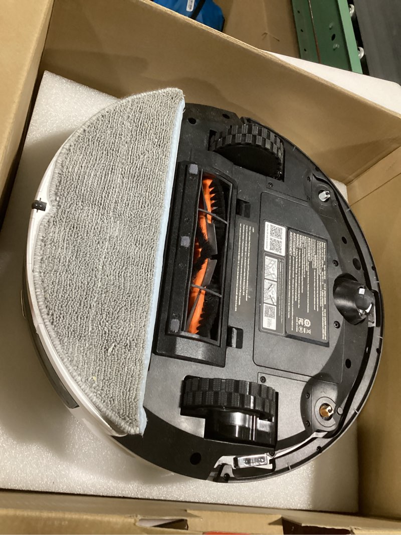 Condition photo showing Good Condition for Robot Vacuum and Mop, 3-in-1 Robotic Vacuums Cleaner with LiDAR Navigation Smart Mapping & Max Strong 6000Pa Suction, Self Emptying Bases for 70 Days-White D60S MAX -White